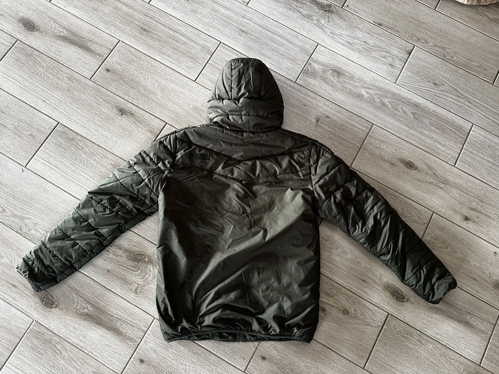 Puma kurtka wiosenna męska przejściowa khaki roz. S