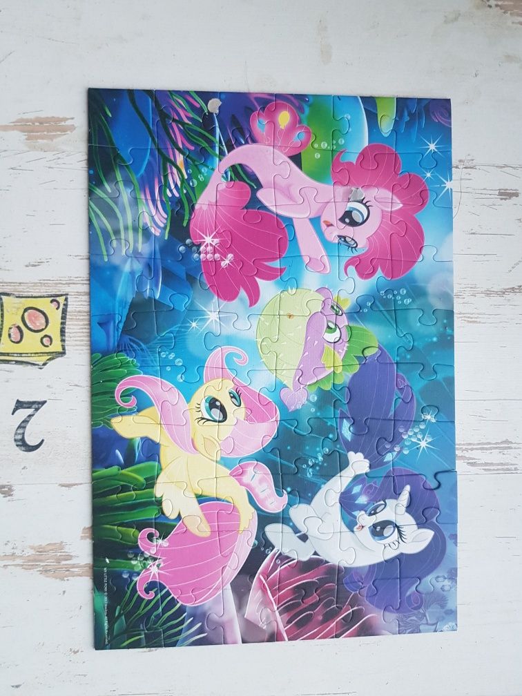 My Little Pony puzzle i memory 48 Dwie układanki