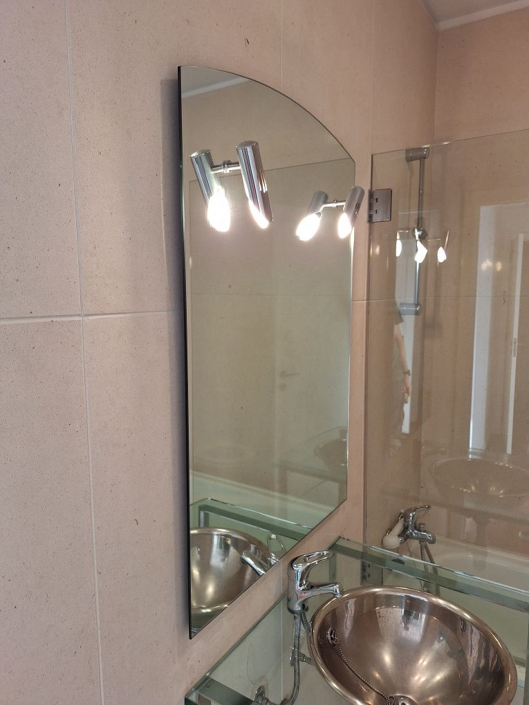 Espelhos com iluminação para wc