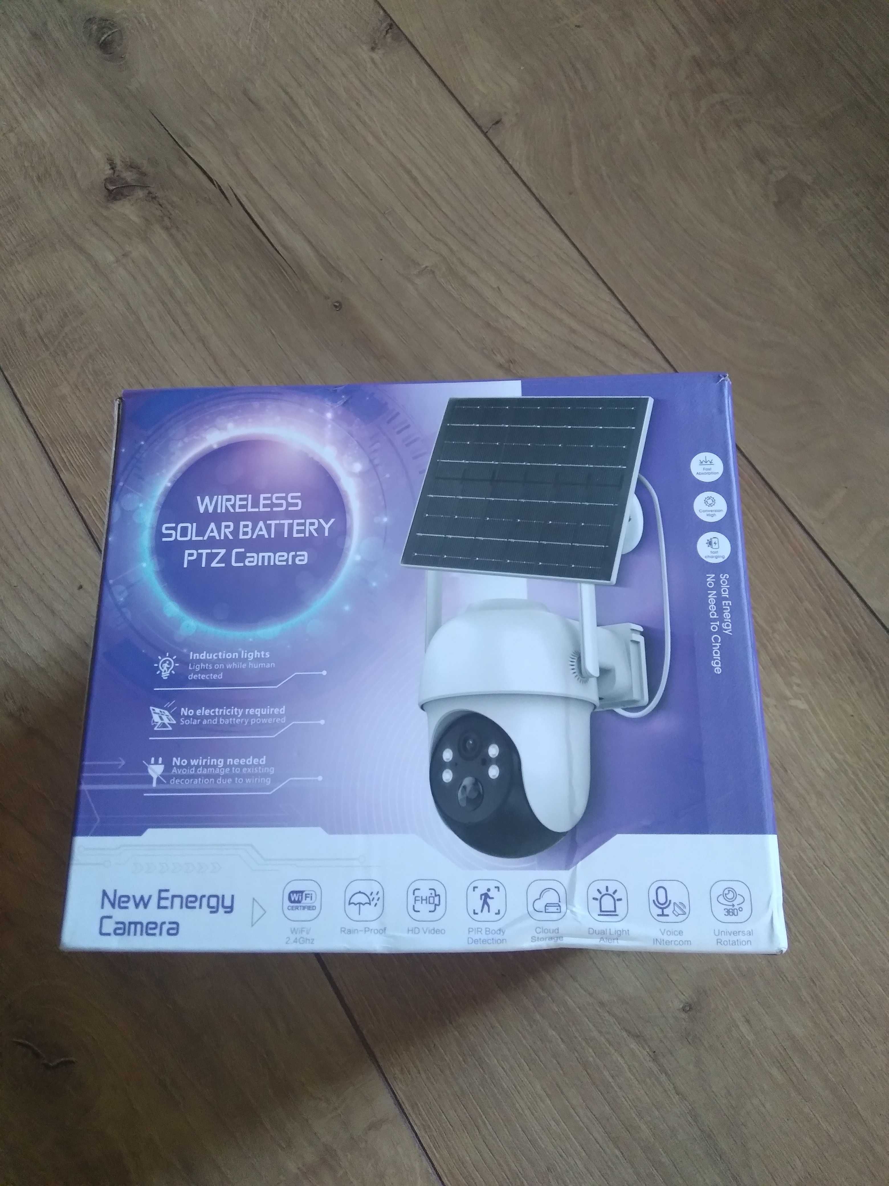 Kamera z panelem solarnym