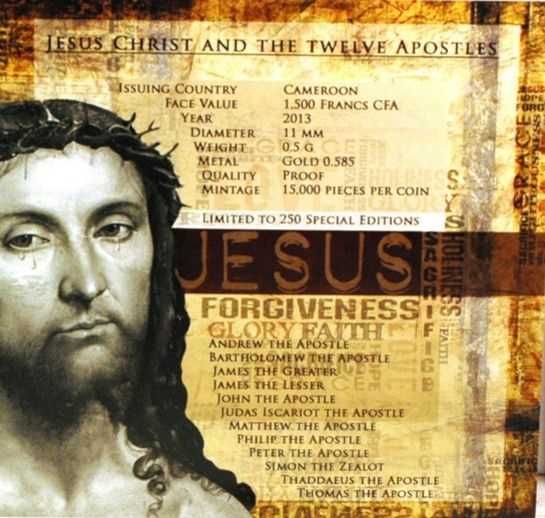 Najmniejsze... 2013- Jezus i 12 Apostołów