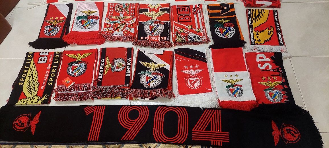 20 cachecois do BENFICA