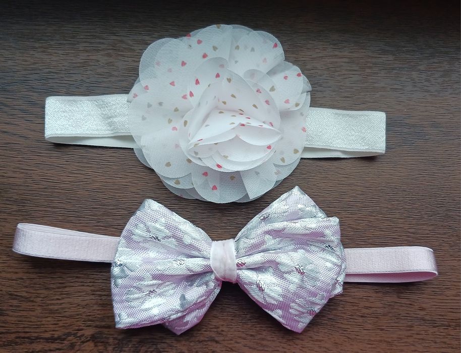 Zestaw dwóch opasek na głowę