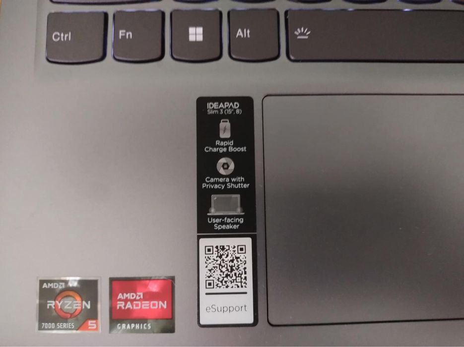 Laptop Lenovo IdeaPad 3 slim 16gb ram 512 gb