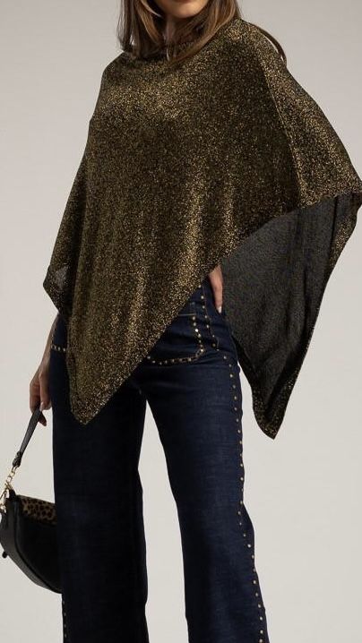 Poncho brilhante