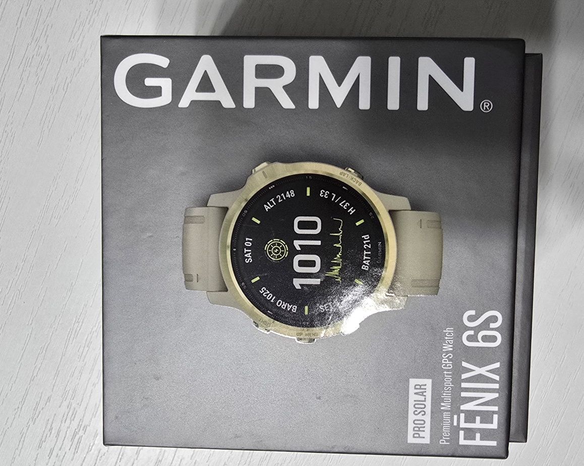 Garmin Fenix 6s Pro solar 42mm.