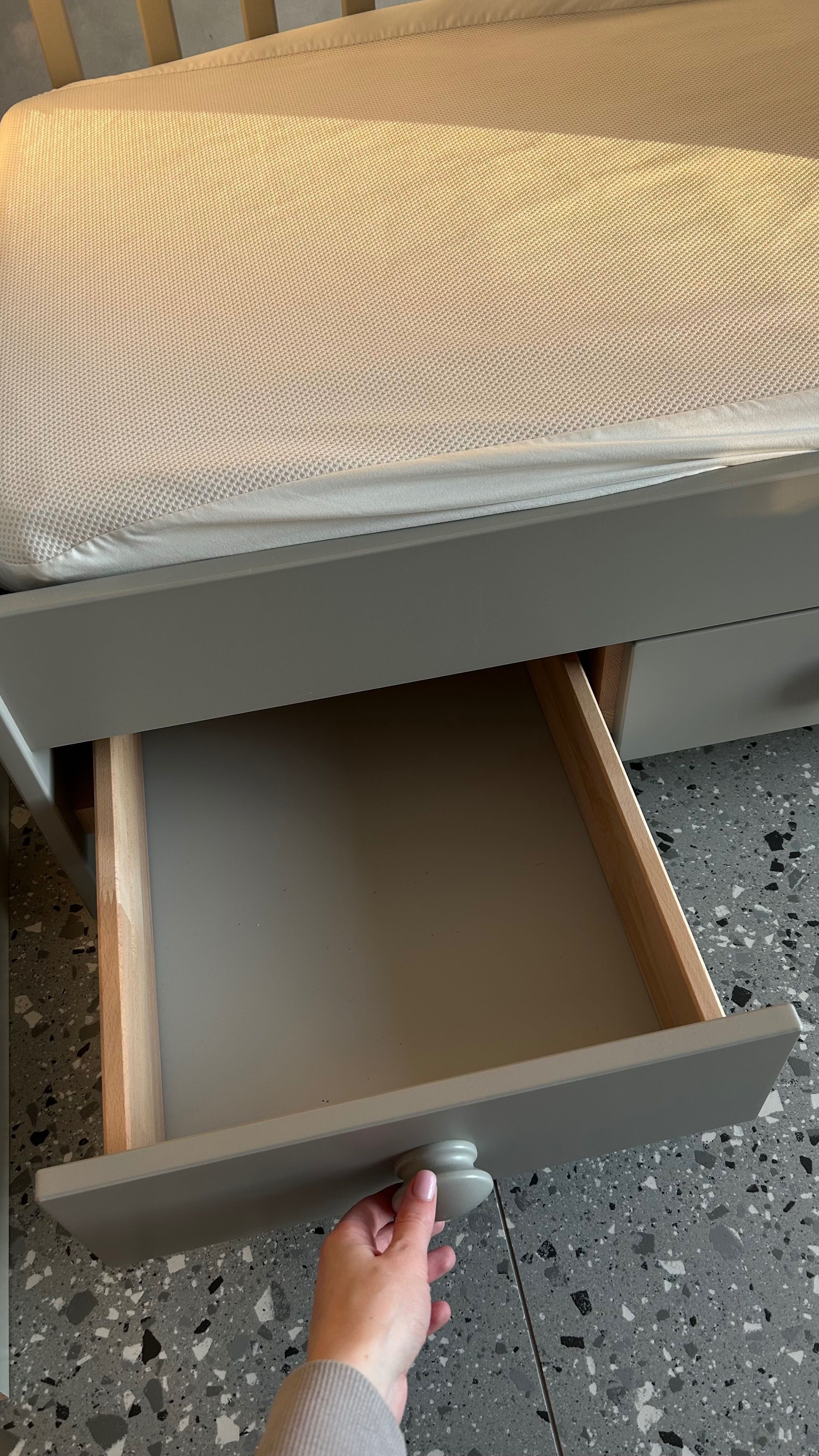 Łóżko drewniane dziecięce IKEA