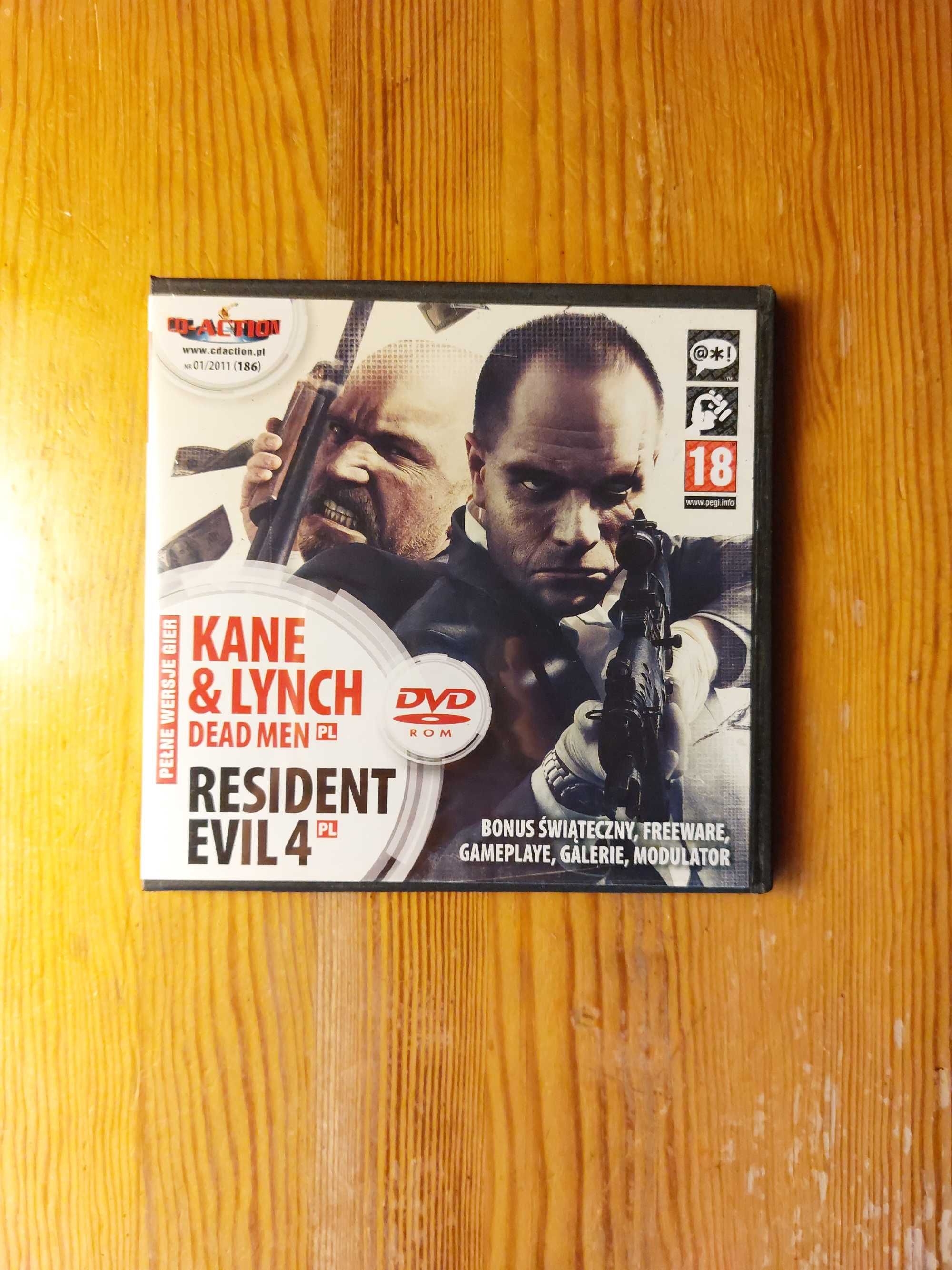 Resident Evil 4/Kane & Lynch: Dead Men gra PC STAN IDEALNY