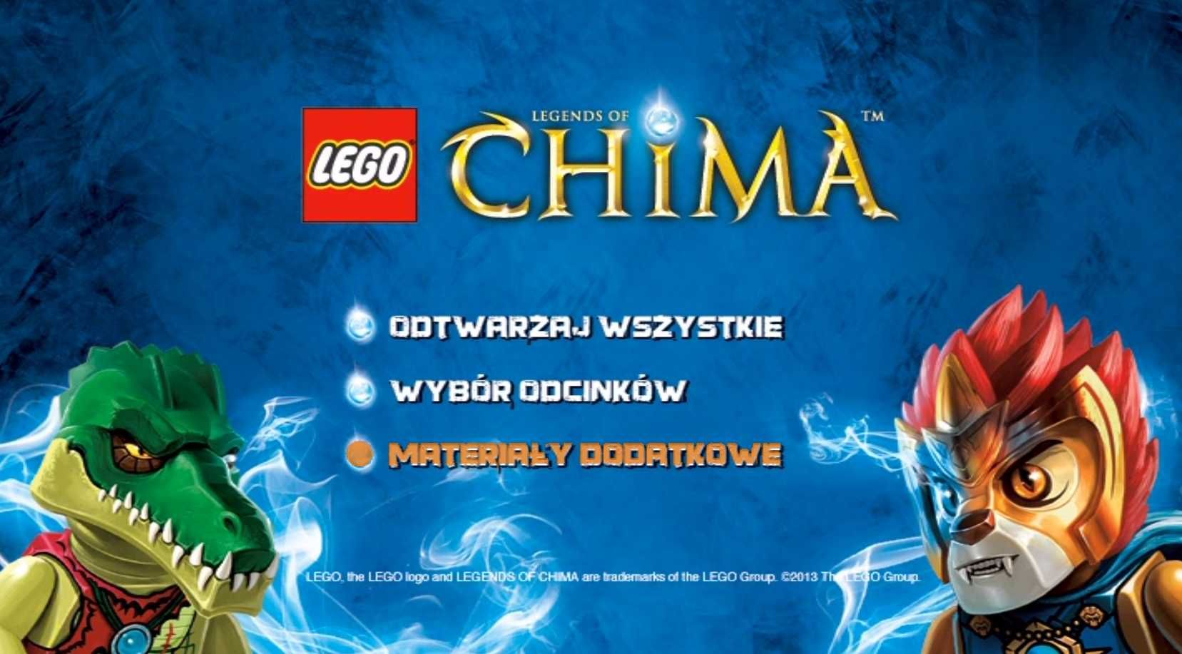 LEGO Chima - część 1 - DVD - odc. 1-4