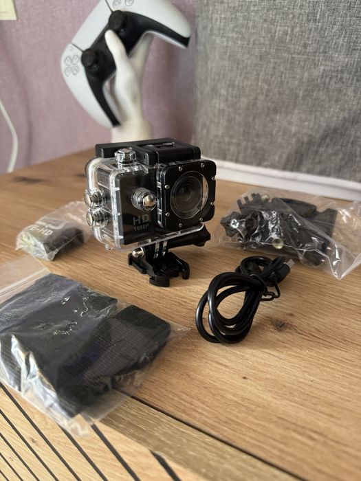 Продам экшн HD 1080 камеру в повному комплекті