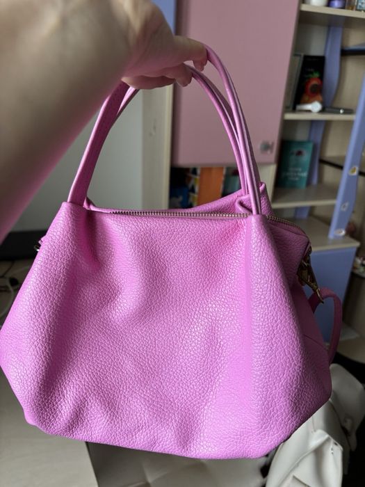 Шкіряна Сумка Зефірка