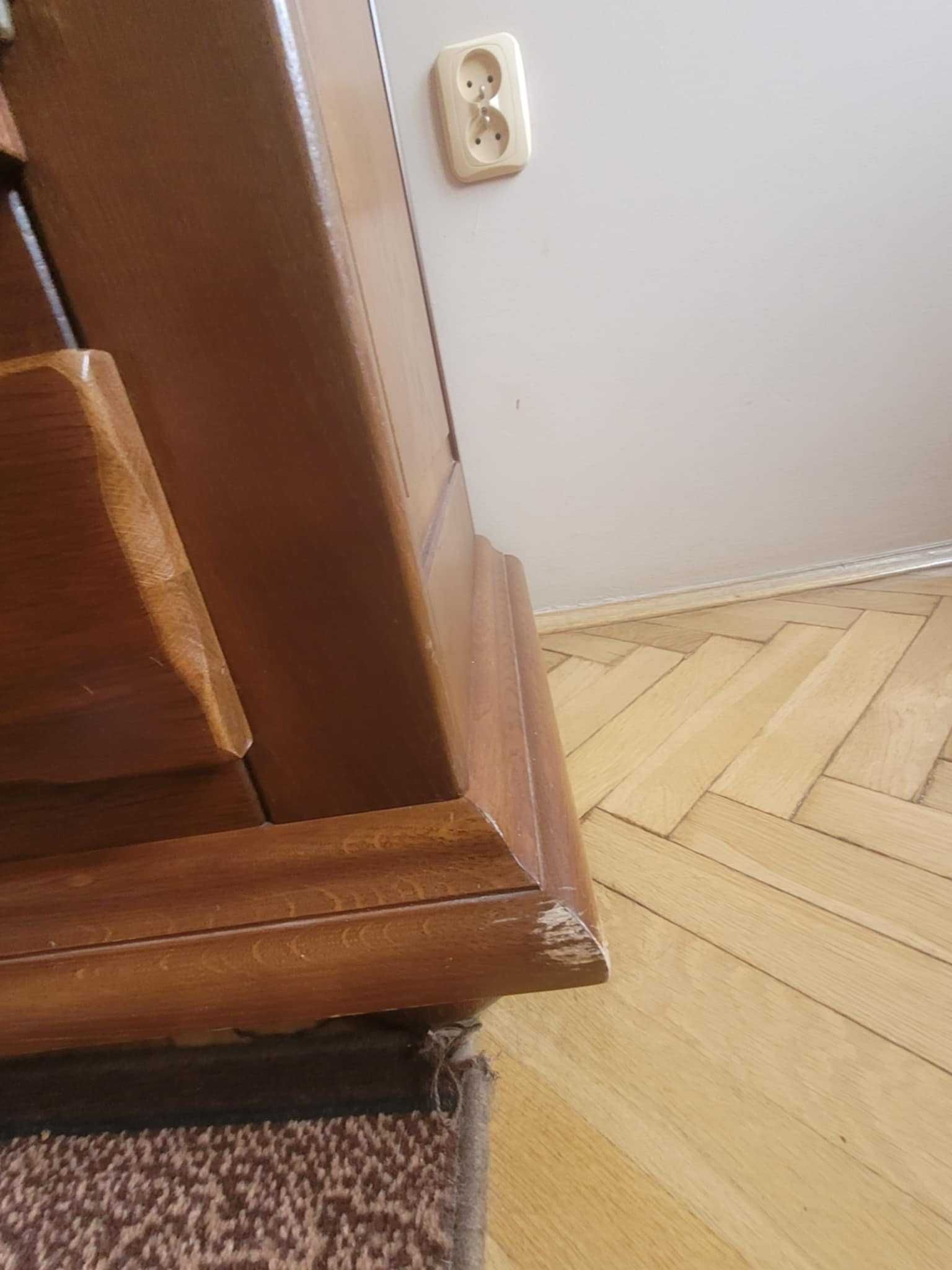 Meble drewniane do salonu (komplet)
