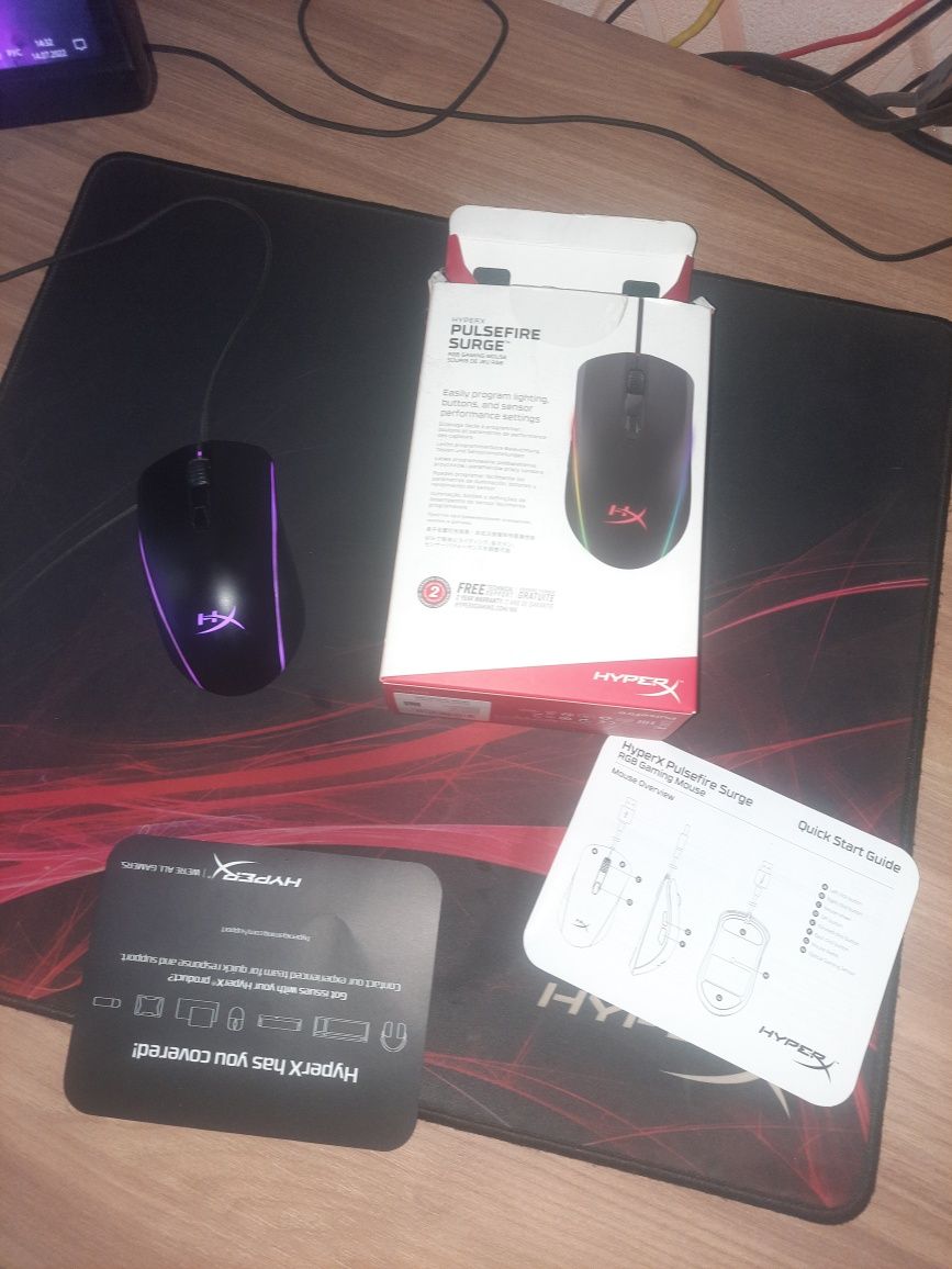 Мышь HyperX Pulsefire Surge