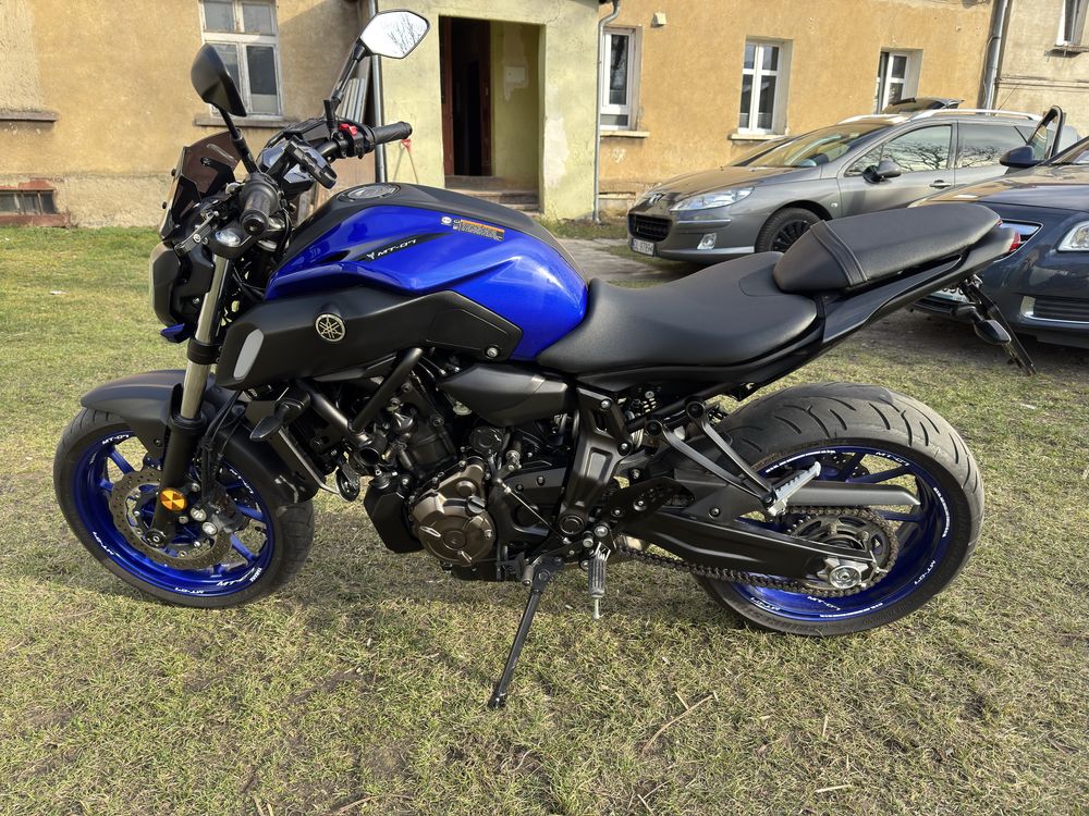 Yamaha mt 07 stan salonowy niecałe 10 tyś km!!!