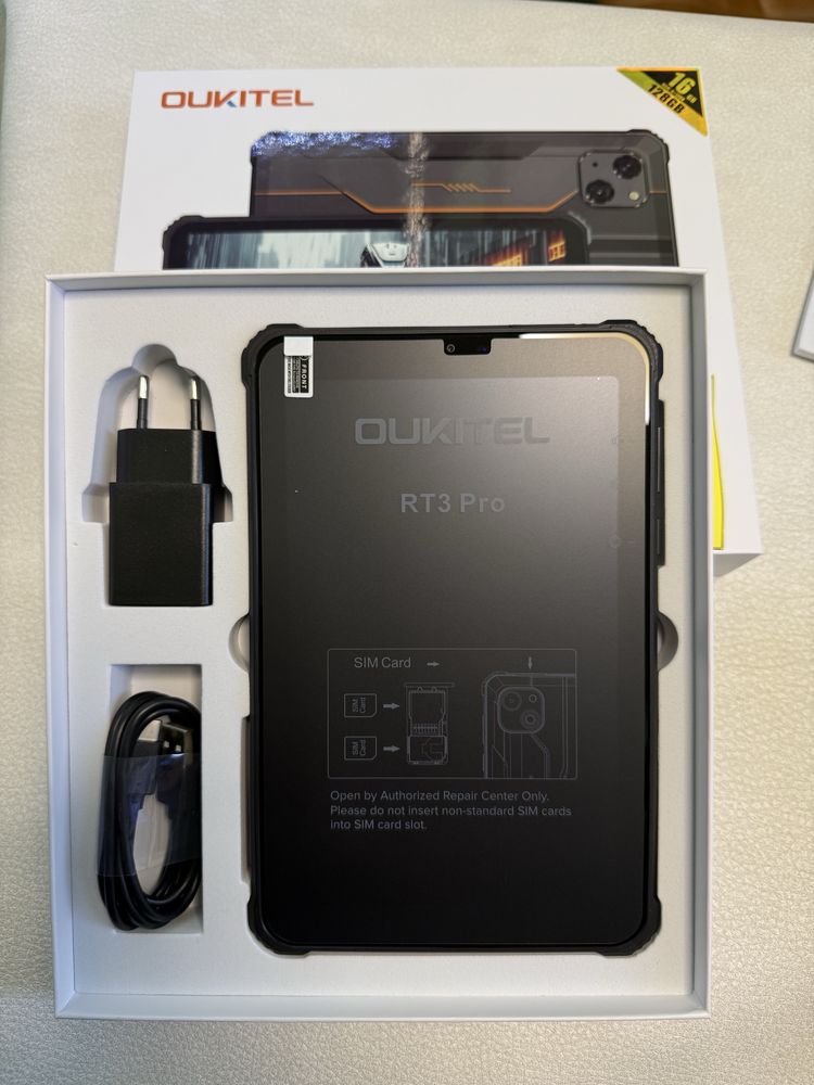 Нові планшети Oukitel Rt3 Pro titan 4G 16+128