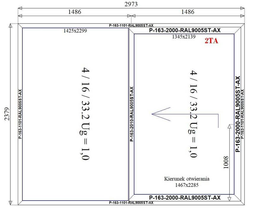 Drzwi alu podnoszono-przesuwne