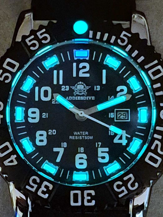 Zegarek taktyczny Addiesdive MY-050S Navy Seal (Miyota 2115)