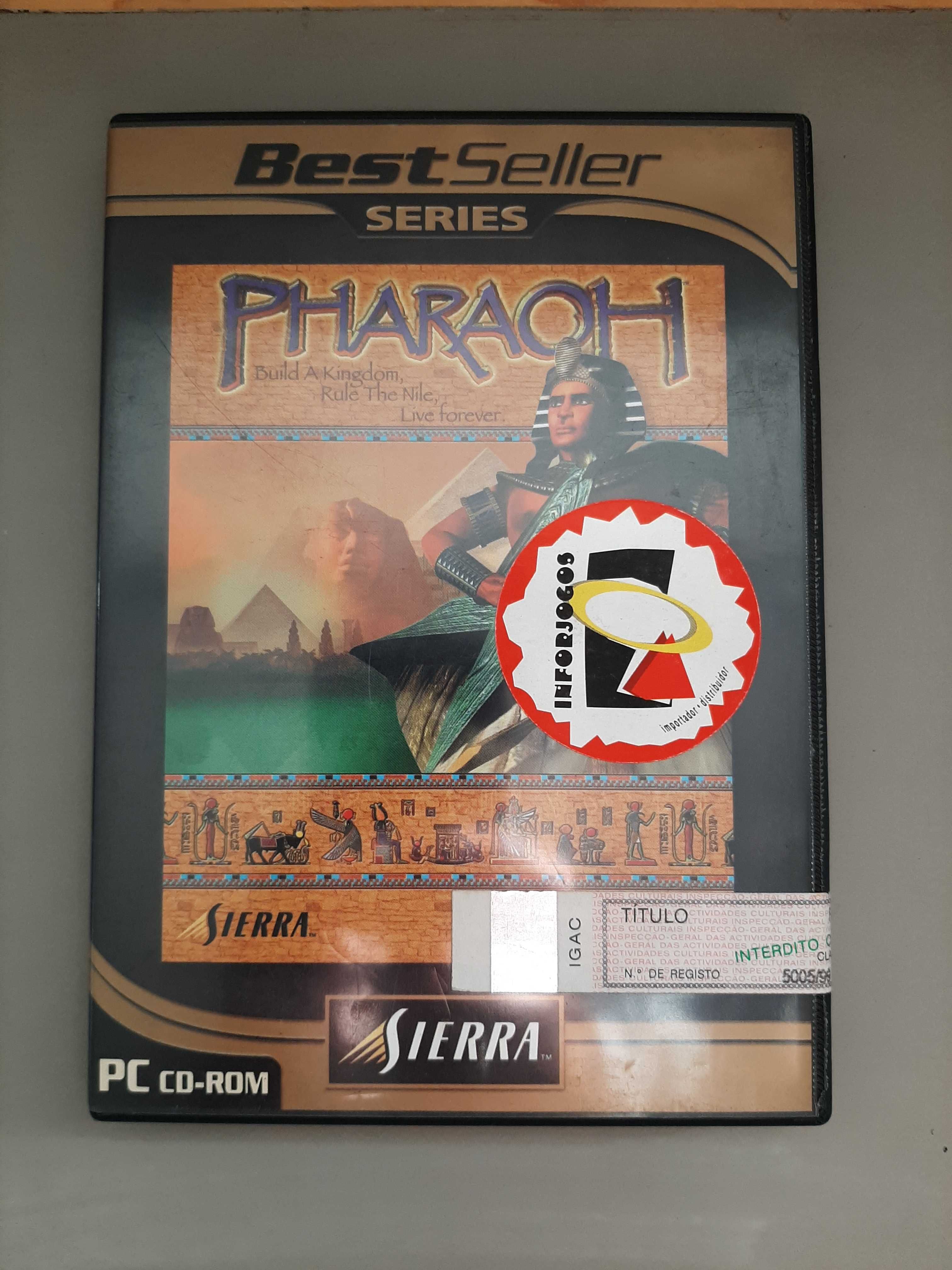 Jogo antigo PC Pharaoh