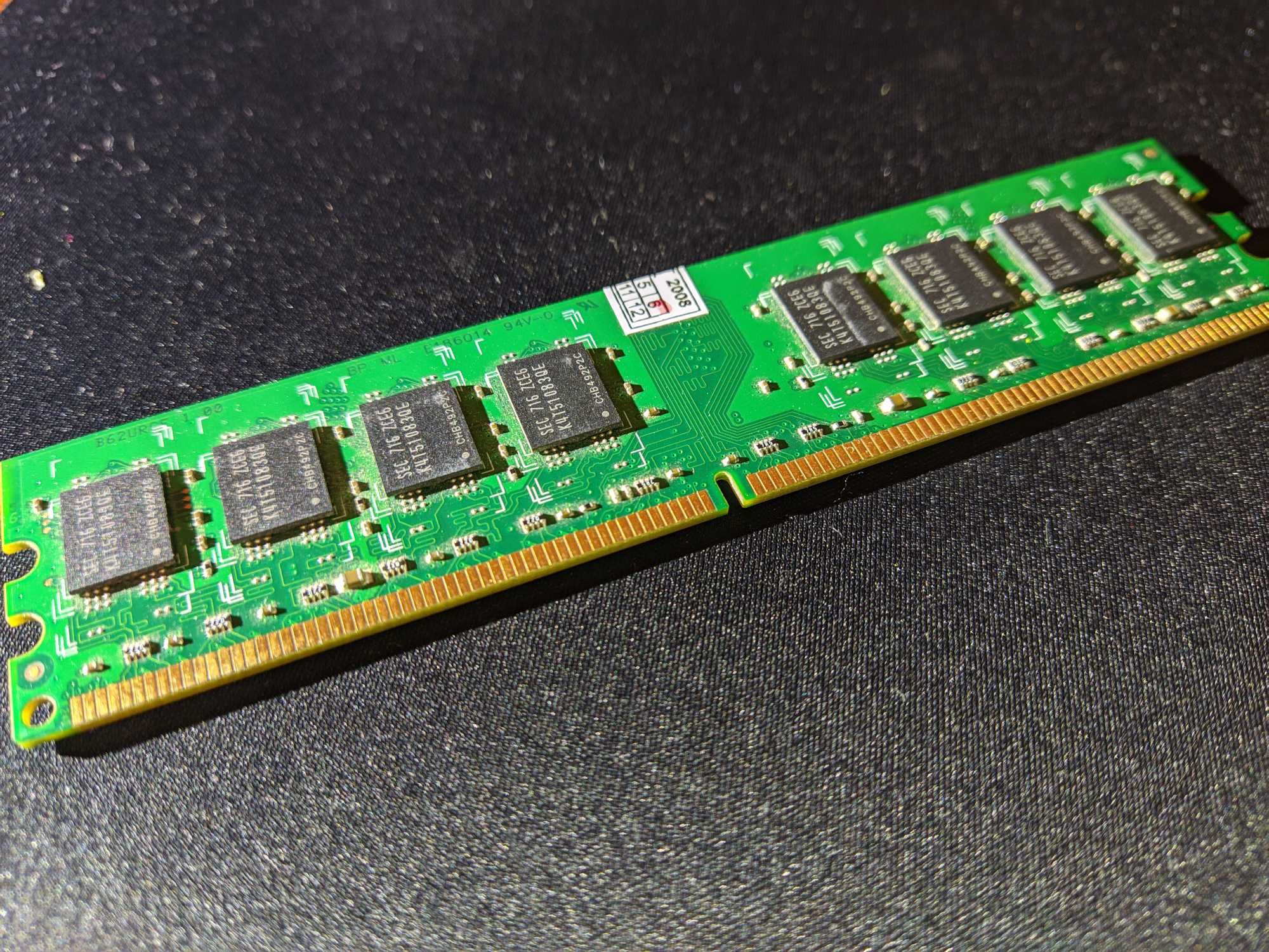 Оперативная память (ОЗУ) PQI DDR2-800U 1GB  PC2-6400