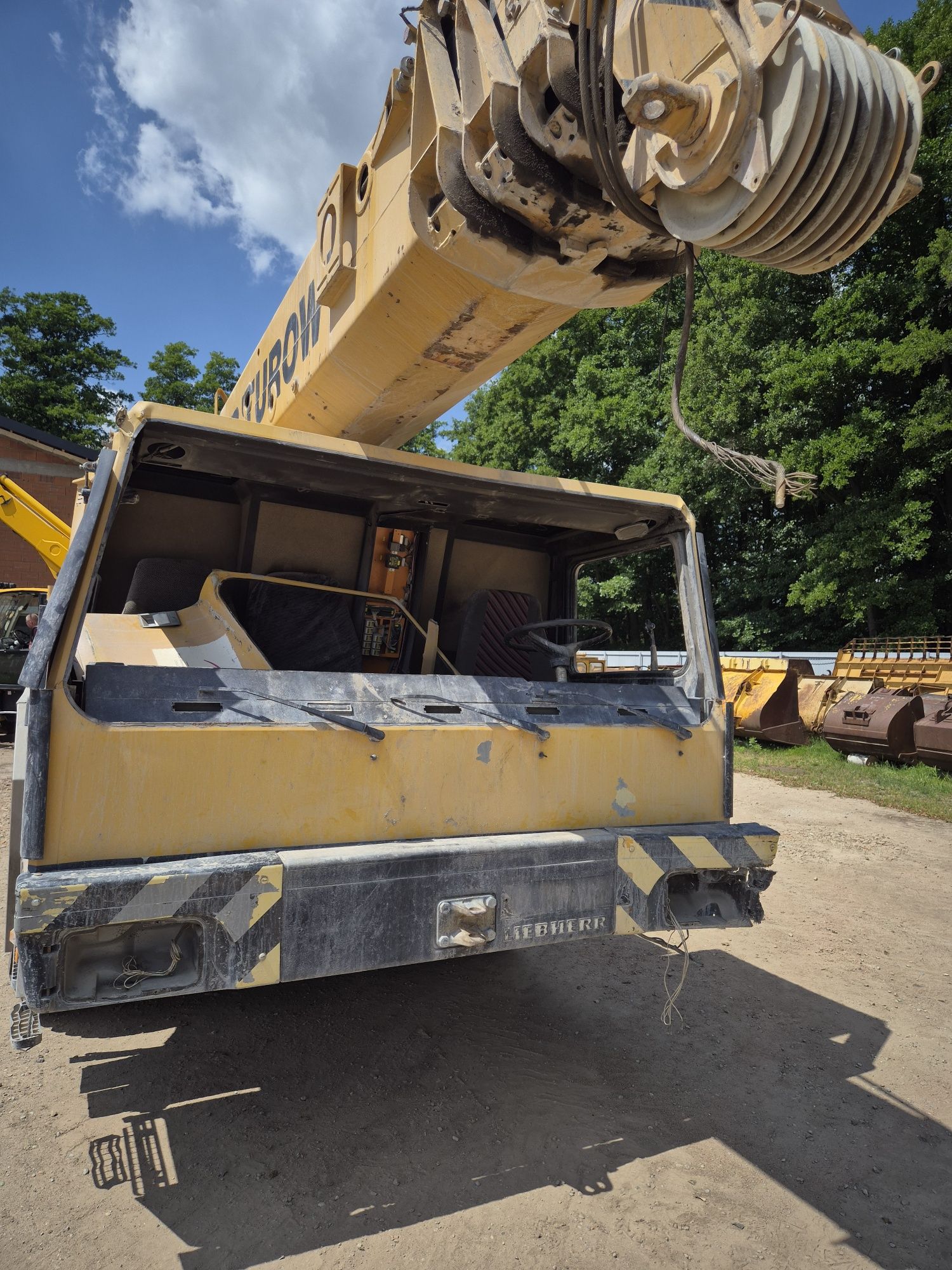 Dżwig, żuraw samochodowy Liebherr Ltm 1025