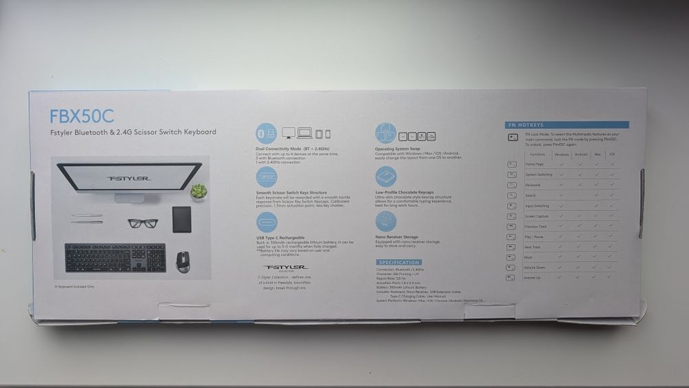 Клавіатура бездротова