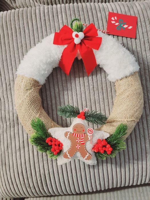 Wianek stroik świąteczny Boże Narodzenie