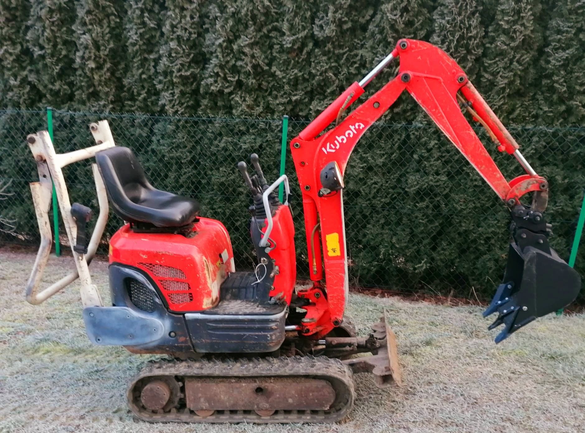 Koparka gąsienicowa Kubota K008 minikoparka