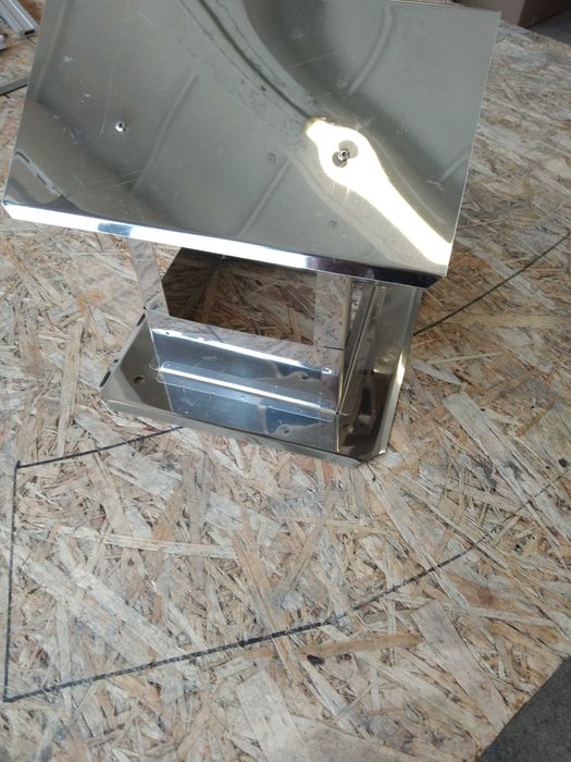 Przedłużenie komina 14/27 stal nierdzewna,rzeczy trudne robię od ręki