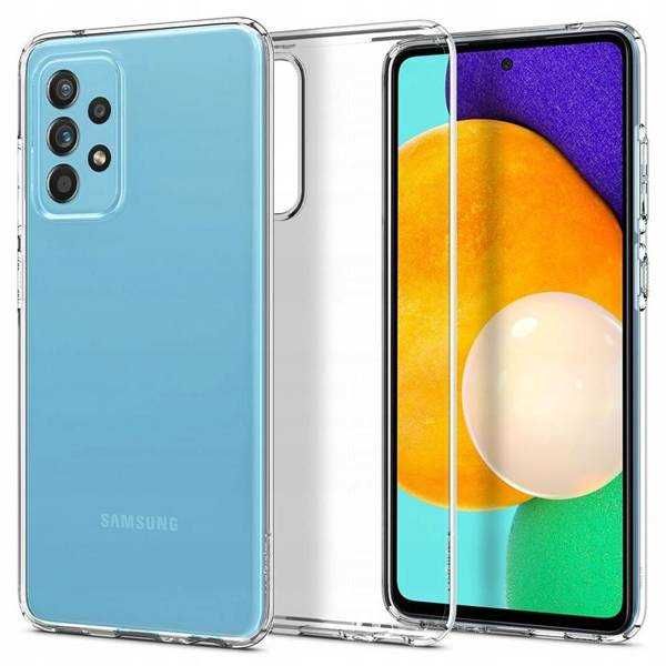 Spigen Liquid Crystal Galaxy A72 CRYSTAL CLEAR etui Tamka 22/24
