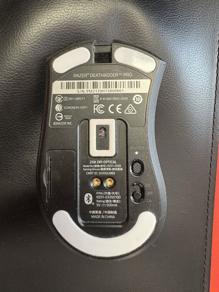 Razer DeathAdder V2 Pro + Charging Dock + Dongle myszka gamingowa RGB