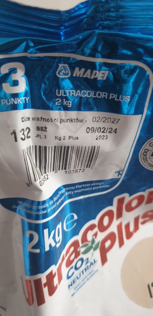 Fuga ultracolor plus Mapei 132 beż 5kg