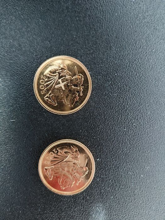 Moedas Libras 2005 Raras