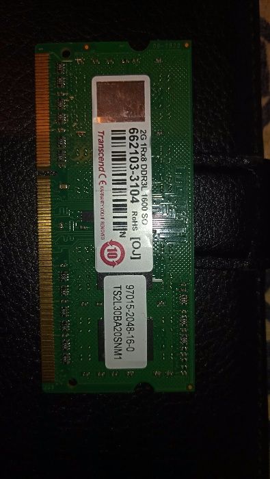 Оперативка для ноутбука ddr3 1600Mhz(обмен)