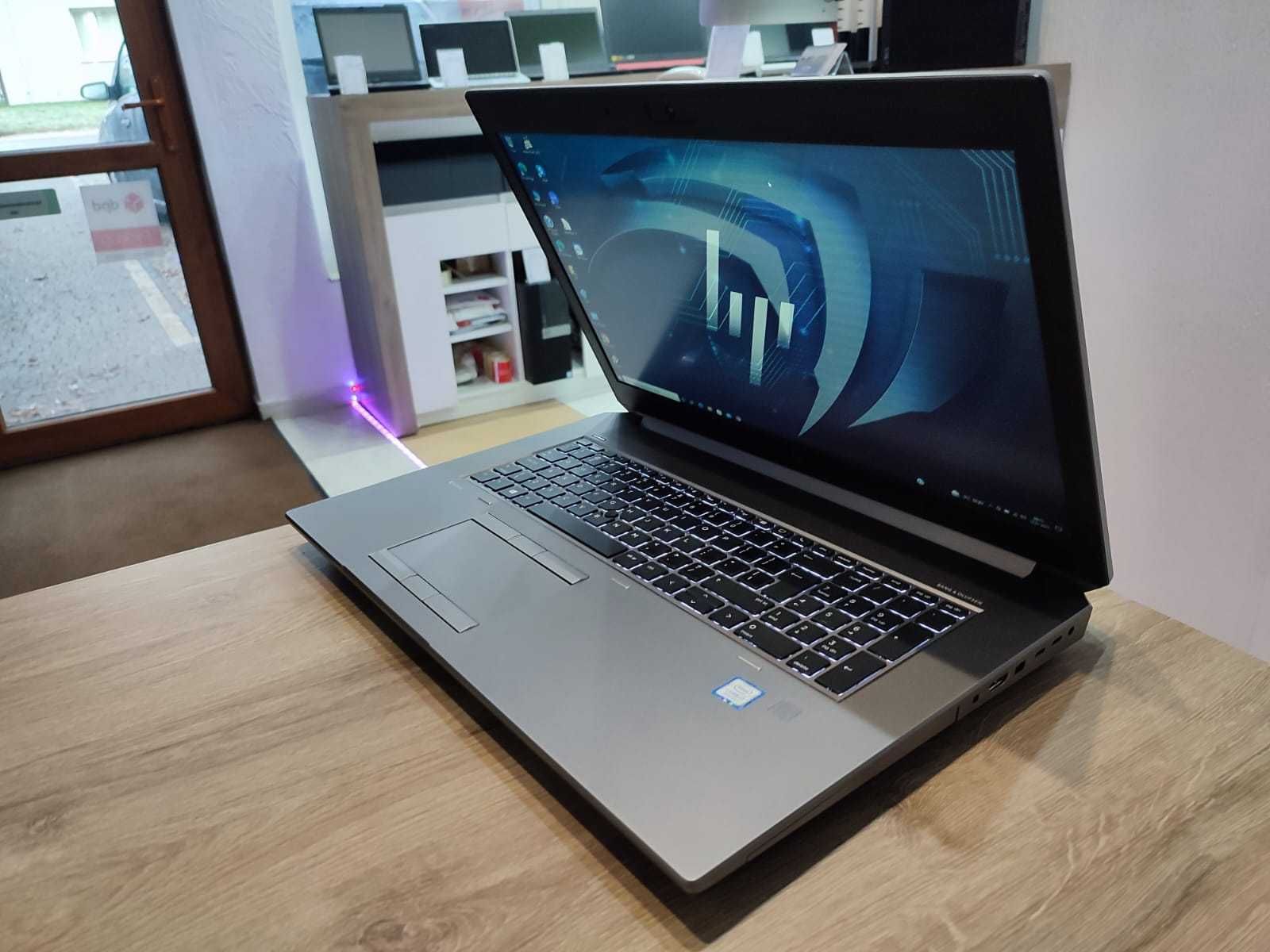 ULTRASZYBKI HP Zbook 17 G5/Intel i7/32GB ram /Nvidia Quadro  #ELEMENTO