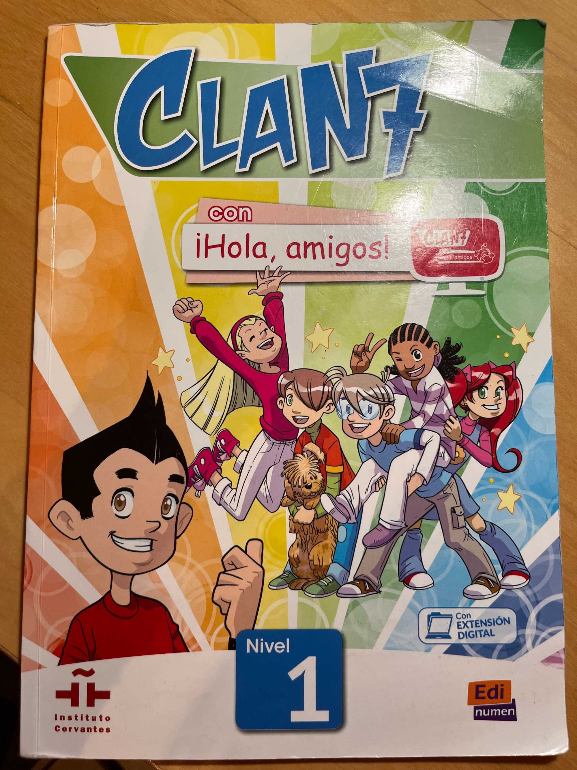 Clan7 Nivel 1, podręcznik do hiszpańskiego