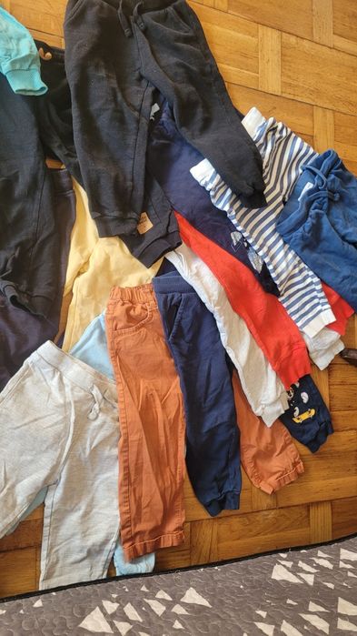 Paka ubranek niemowlęcych chłopiec zestaw komplet 92