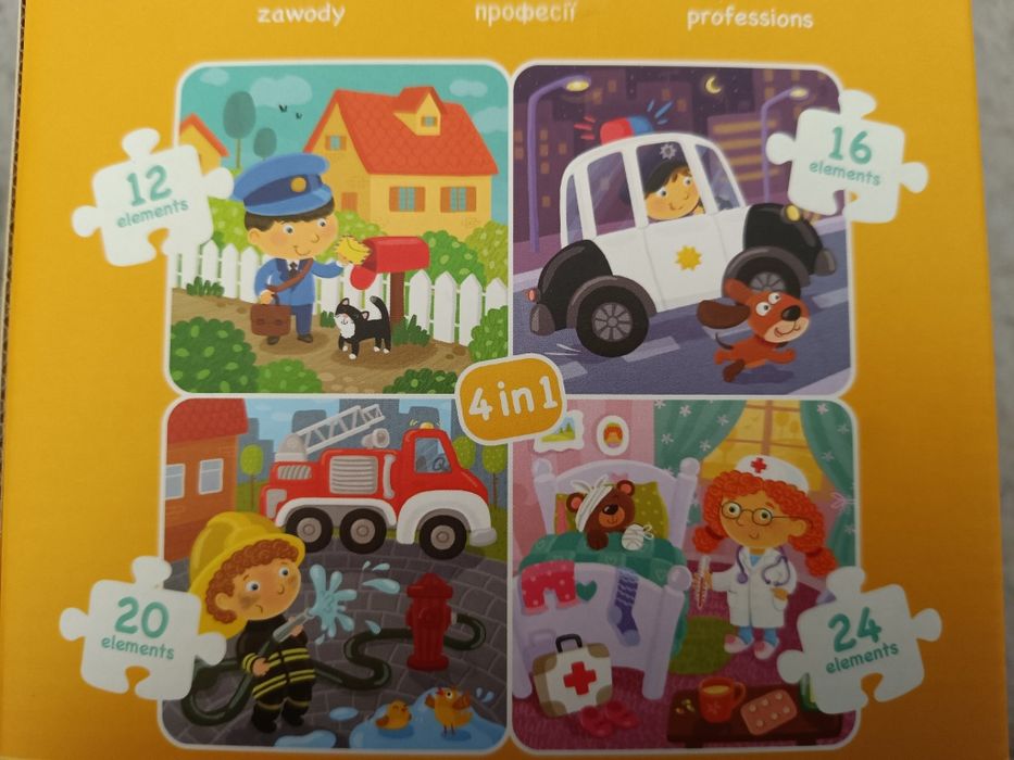 Puzzle dla dzieci 3+