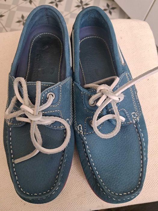 Buty zeglarskie niebieskie Timberland r 38,5