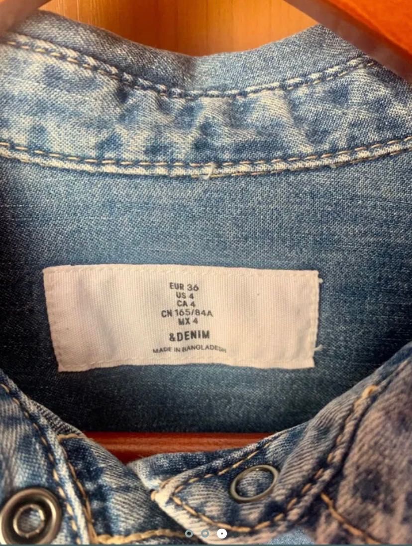 Сорочка джинсова H&M