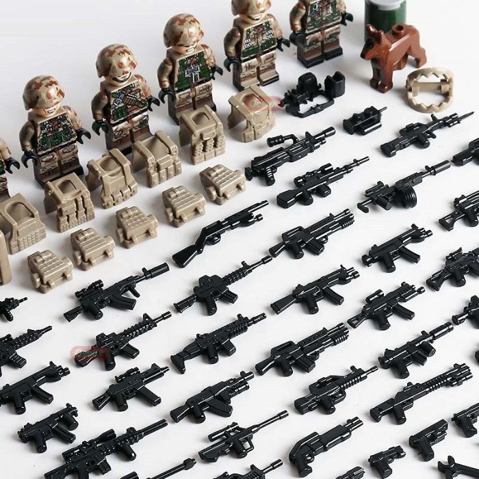 Фигурки камуфляжных фигурок советских военных Афганская  лего Lego