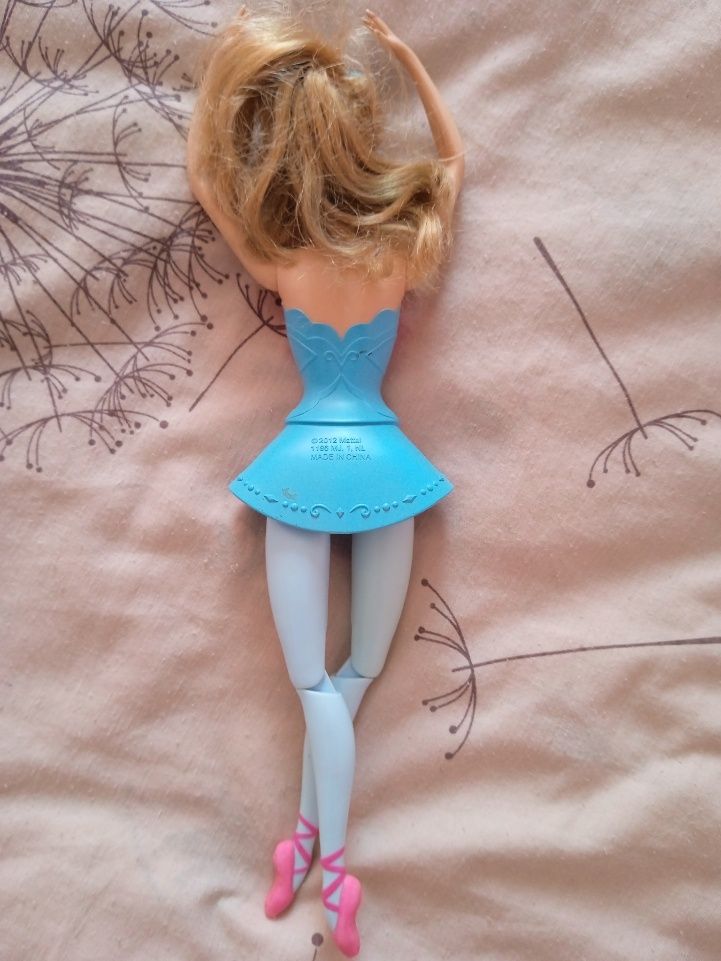 Барбі балерина Mattel якісна Розмовляючий вазон,подушка для немовлят
