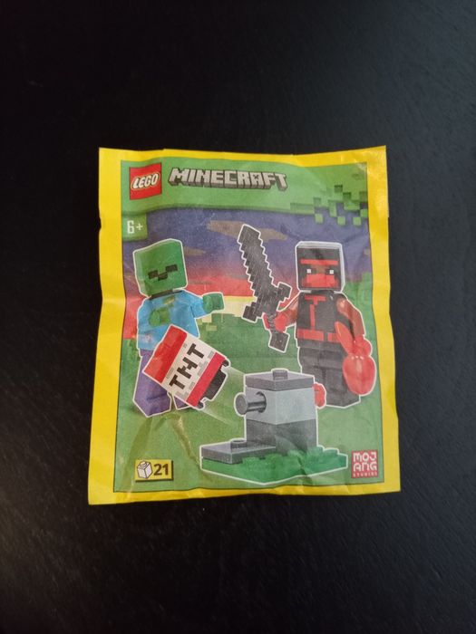LEGO Minecraft minifigurki Ninja+Zombie saszetka