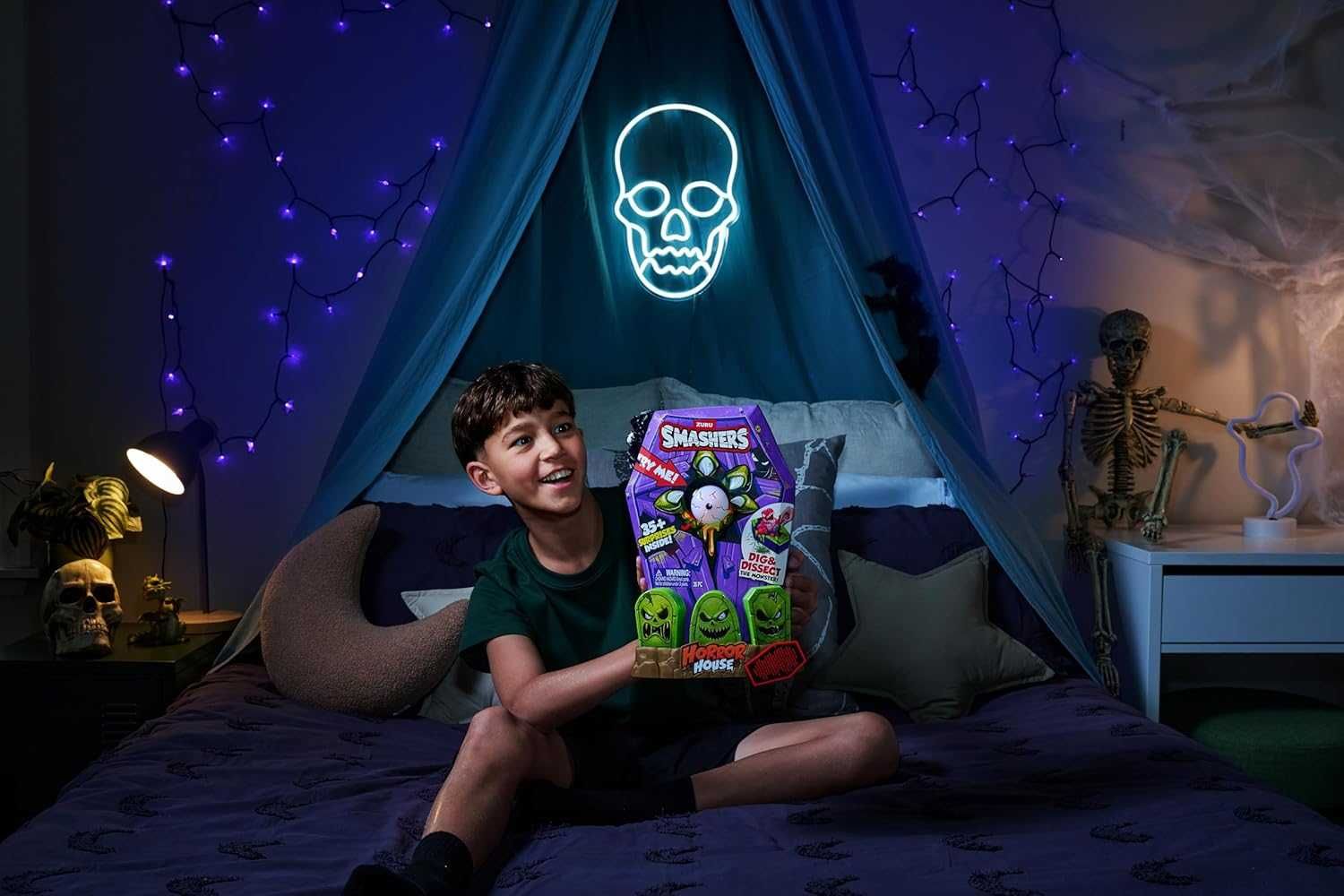 Игровой набор Дино Smashers Mega Horror House (Black) by ZURU