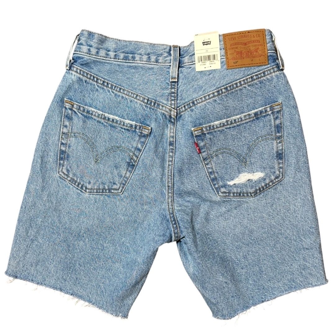 Шорты джинсовые Levis 501 90 s,Оригинал,текущая коллекция.