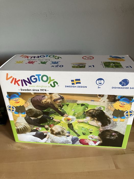 Gra skaczace żabki- Vikingtoys