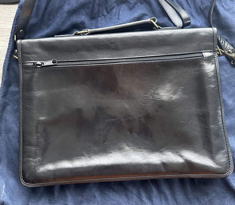 Сумка портфель шкіряна