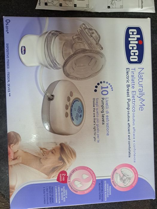 Bomba tira leite eléctrica chicco Naturally Me