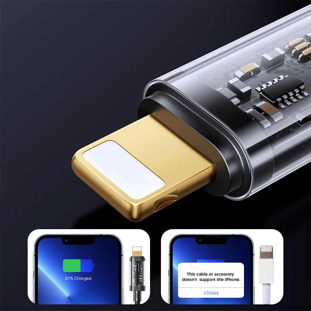 Kabel Joyroom S-Cl020A20 Lightning / Usb-C Pd 20W 2M - Niebieski
