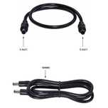 Кабель DC5521 to DC5521 18AWG 1м / DC5521 to DC5521 22AWG 0,5м