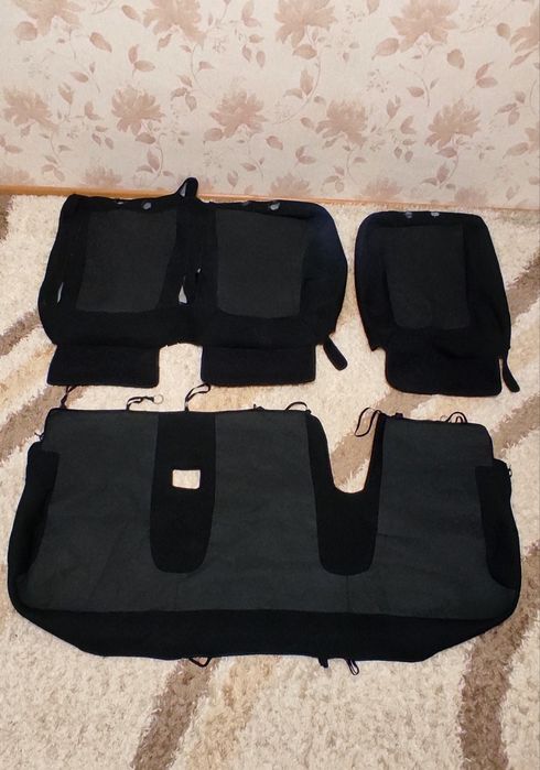 Комплект чехлів на сидіня Опель Віваро, Рено Трафік оригінальний пасаж